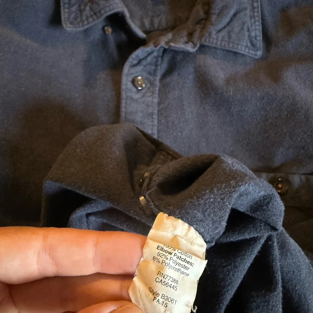 J.Crew 2015 Button Up with Brown Elbow Patches